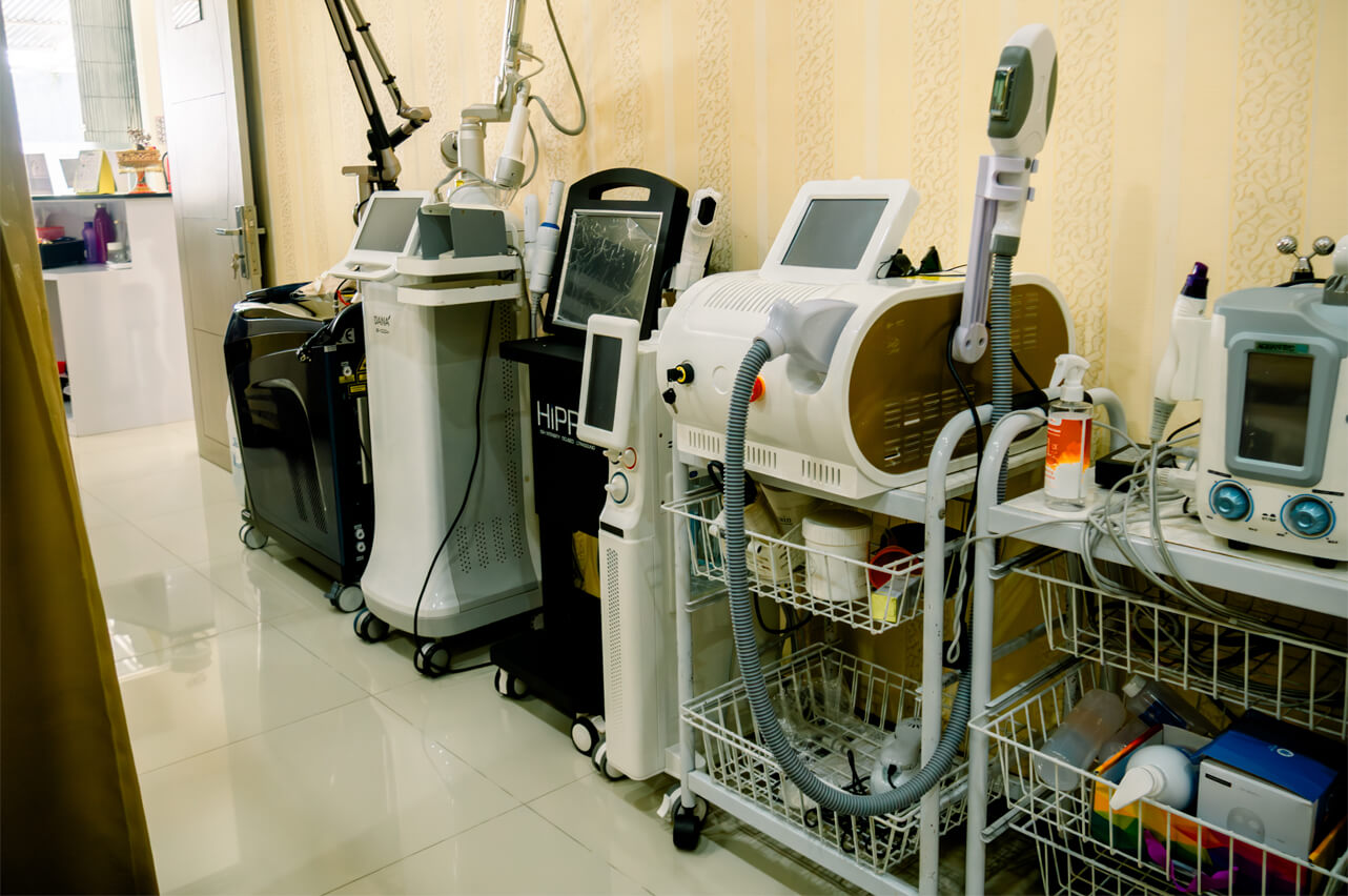 Peralatan Treatment Emwe Clinic